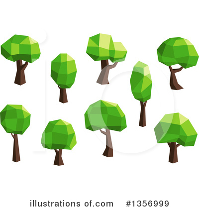 Royalty-Free (RF) Tree Clipart Illustration by Vector Tradition SM - Stock Sample #1356999