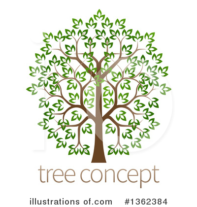 Royalty-Free (RF) Tree Clipart Illustration by AtStockIllustration - Stock Sample #1362384
