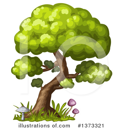 Royalty-Free (RF) Tree Clipart Illustration by merlinul - Stock Sample #1373321