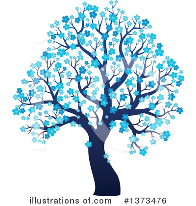 Royalty-Free (RF) Tree Clipart Illustration by visekart - Stock Sample #1373476