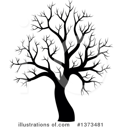 Royalty-Free (RF) Tree Clipart Illustration by visekart - Stock Sample #1373481