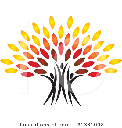 Royalty-Free (RF) Tree Clipart Illustration by ColorMagic - Stock Sample #1381002