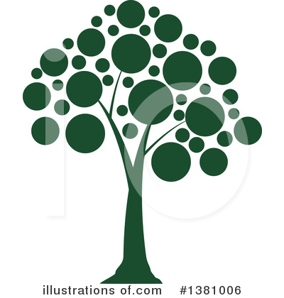 Royalty-Free (RF) Tree Clipart Illustration by ColorMagic - Stock Sample #1381006
