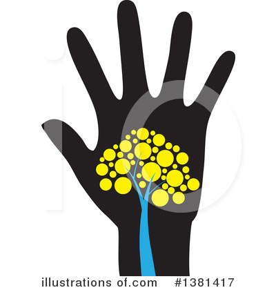 Royalty-Free (RF) Tree Clipart Illustration by ColorMagic - Stock Sample #1381417