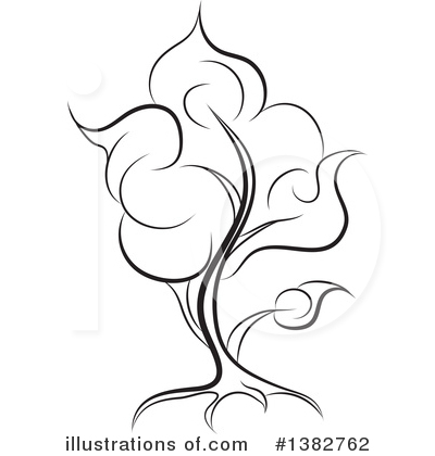 Royalty-Free (RF) Tree Clipart Illustration by MilsiArt - Stock Sample #1382762
