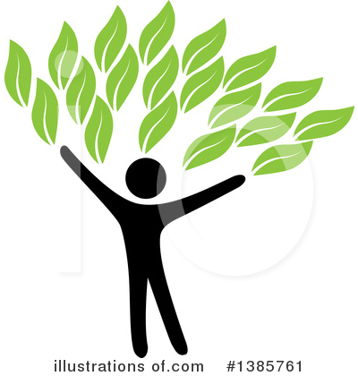Royalty-Free (RF) Tree Clipart Illustration by ColorMagic - Stock Sample #1385761