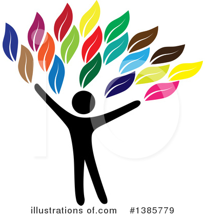 Royalty-Free (RF) Tree Clipart Illustration by ColorMagic - Stock Sample #1385779