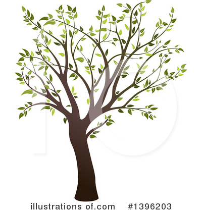 Royalty-Free (RF) Tree Clipart Illustration by dero - Stock Sample #1396203