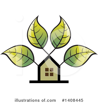 Royalty-Free (RF) Tree Clipart Illustration by Lal Perera - Stock Sample #1408445
