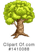 Tree Clipart #1410088 by merlinul