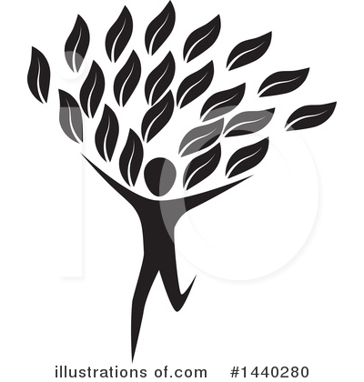 Trees Clipart #1440280 by ColorMagic