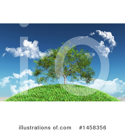 Royalty-Free (RF) Tree Clipart Illustration by KJ Pargeter - Stock Sample #1458356