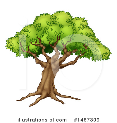 Royalty-Free (RF) Tree Clipart Illustration by AtStockIllustration - Stock Sample #1467309