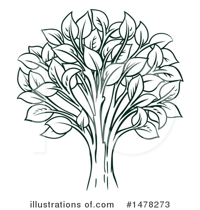 Royalty-Free (RF) Tree Clipart Illustration by AtStockIllustration - Stock Sample #1478273