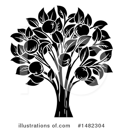Royalty-Free (RF) Tree Clipart Illustration by AtStockIllustration - Stock Sample #1482304