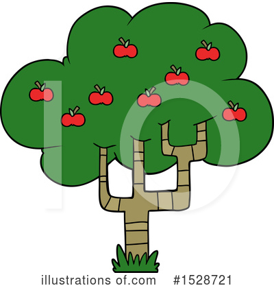 Royalty-Free (RF) Tree Clipart Illustration by lineartestpilot - Stock Sample #1528721