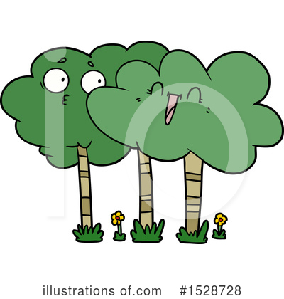Royalty-Free (RF) Tree Clipart Illustration by lineartestpilot - Stock Sample #1528728