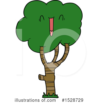Royalty-Free (RF) Tree Clipart Illustration by lineartestpilot - Stock Sample #1528729