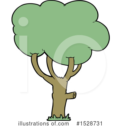 Royalty-Free (RF) Tree Clipart Illustration by lineartestpilot - Stock Sample #1528731