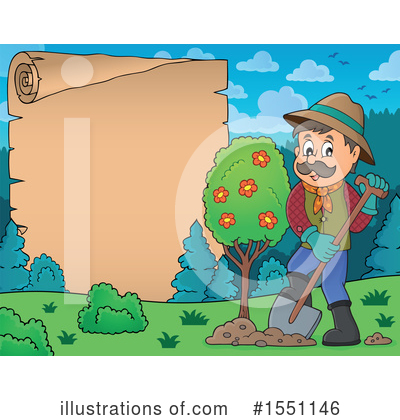 Royalty-Free (RF) Tree Clipart Illustration by visekart - Stock Sample #1551146