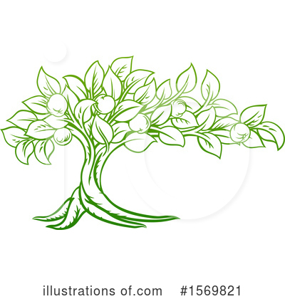 Royalty-Free (RF) Tree Clipart Illustration by AtStockIllustration - Stock Sample #1569821