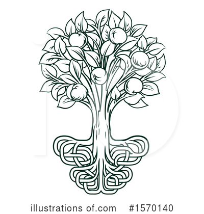 Royalty-Free (RF) Tree Clipart Illustration by AtStockIllustration - Stock Sample #1570140