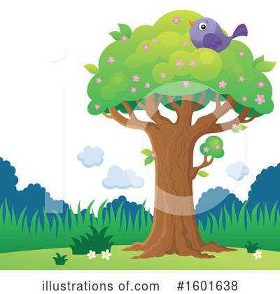 Royalty-Free (RF) Tree Clipart Illustration by visekart - Stock Sample #1601638