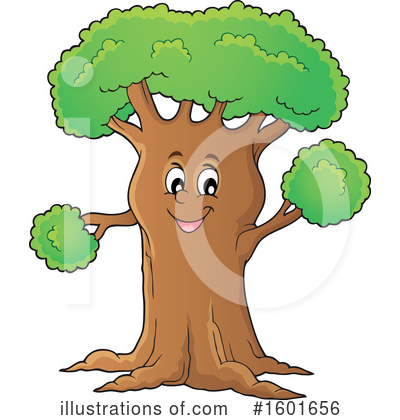 Royalty-Free (RF) Tree Clipart Illustration by visekart - Stock Sample #1601656