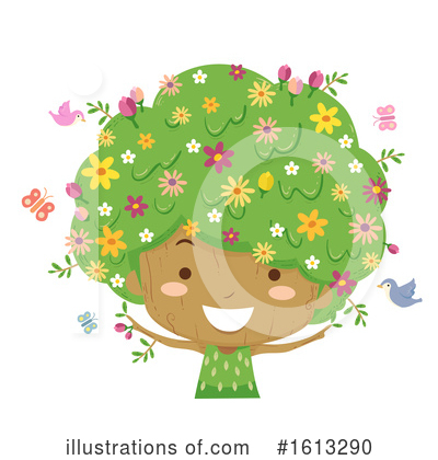Royalty-Free (RF) Tree Clipart Illustration by BNP Design Studio - Stock Sample #1613290