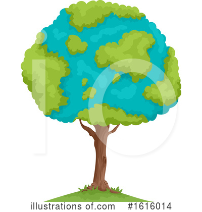 Royalty-Free (RF) Tree Clipart Illustration by BNP Design Studio - Stock Sample #1616014