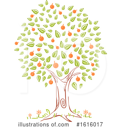 Royalty-Free (RF) Tree Clipart Illustration by BNP Design Studio - Stock Sample #1616017