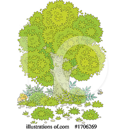 Royalty-Free (RF) Tree Clipart Illustration by Alex Bannykh - Stock Sample #1706269