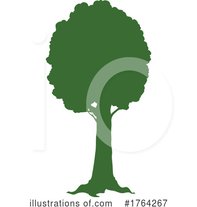 Royalty-Free (RF) Tree Clipart Illustration by Vector Tradition SM - Stock Sample #1764267