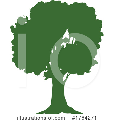 Royalty-Free (RF) Tree Clipart Illustration by Vector Tradition SM - Stock Sample #1764271
