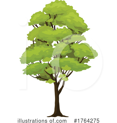 Royalty-Free (RF) Tree Clipart Illustration by Vector Tradition SM - Stock Sample #1764275