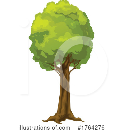 Royalty-Free (RF) Tree Clipart Illustration by Vector Tradition SM - Stock Sample #1764276