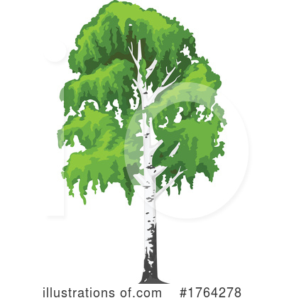 Royalty-Free (RF) Tree Clipart Illustration by Vector Tradition SM - Stock Sample #1764278
