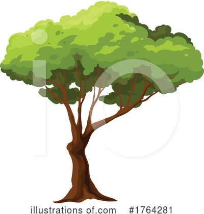 Royalty-Free (RF) Tree Clipart Illustration by Vector Tradition SM - Stock Sample #1764281