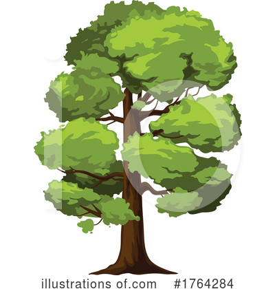 Royalty-Free (RF) Tree Clipart Illustration by Vector Tradition SM - Stock Sample #1764284
