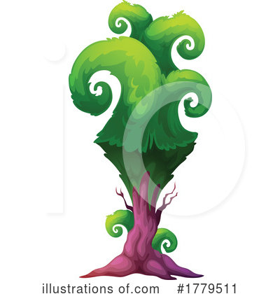 Royalty-Free (RF) Tree Clipart Illustration by Vector Tradition SM - Stock Sample #1779511