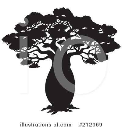 Royalty-Free (RF) Tree Clipart Illustration by visekart - Stock Sample #212969