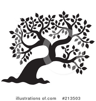 Royalty-Free (RF) Tree Clipart Illustration by visekart - Stock Sample #213503
