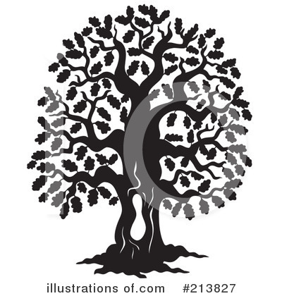 Royalty-Free (RF) Tree Clipart Illustration by visekart - Stock Sample #213827
