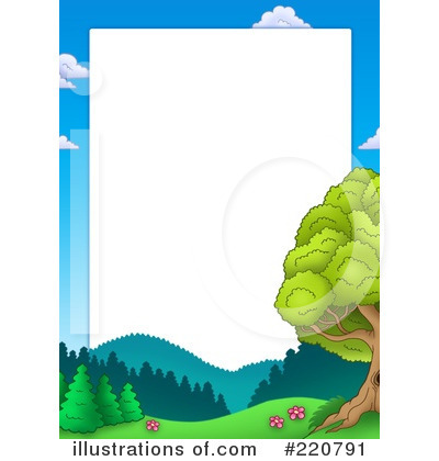 Royalty-Free (RF) Tree Clipart Illustration by visekart - Stock Sample #220791