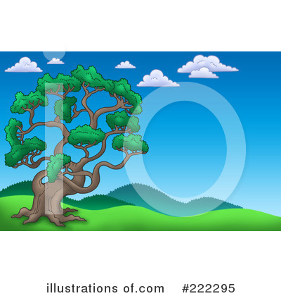Royalty-Free (RF) Tree Clipart Illustration by visekart - Stock Sample #222295