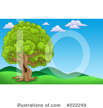 Royalty-Free (RF) Tree Clipart Illustration by visekart - Stock Sample #222299