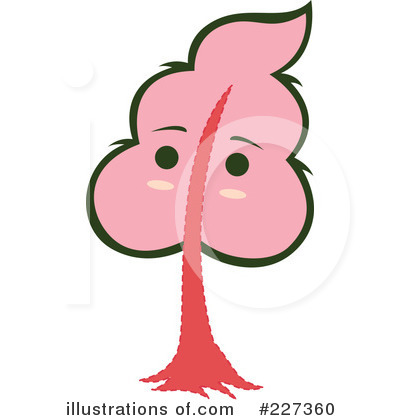 Royalty-Free (RF) Tree Clipart Illustration by Cherie Reve - Stock Sample #227360