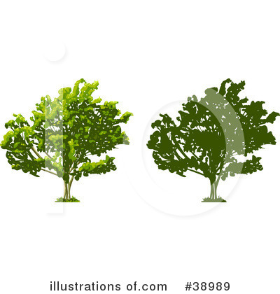 Royalty-Free (RF) Tree Clipart Illustration by Tonis Pan - Stock Sample #38989