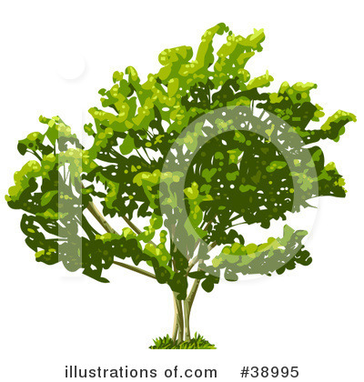 Royalty-Free (RF) Tree Clipart Illustration by Tonis Pan - Stock Sample #38995