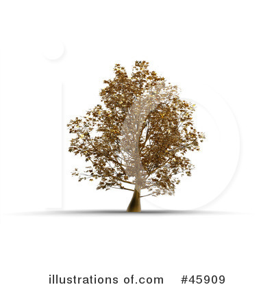 Royalty-Free (RF) Tree Clipart Illustration by chrisroll - Stock Sample #45909